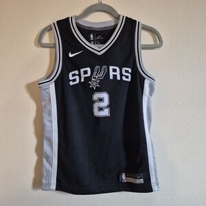 Nike Kids Black and White Spurs Jersey